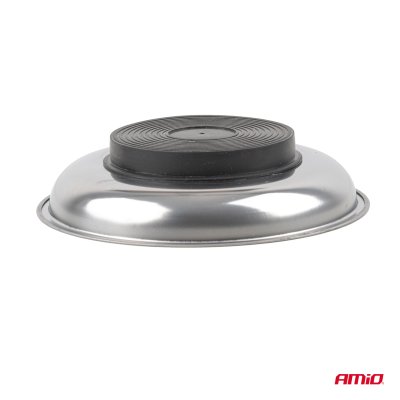 Rustfrit stålle magnetisk skål 150 mm AMIO-04915