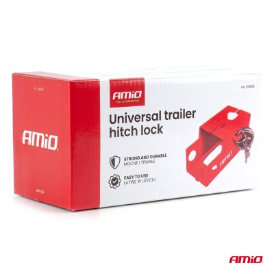 Universal trailer hitch lock L09 AMIO-04909