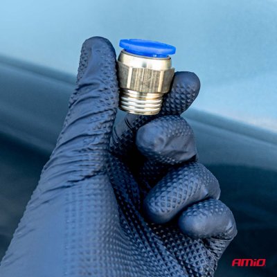 Pneumatisk gevind hurtigkoblingssæt 1 4-16mm 72 stk AMIO-04922