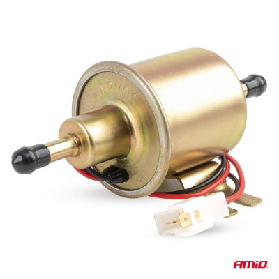 Elektrisk brændstofpumpe 8mm 12V AMIO-04924