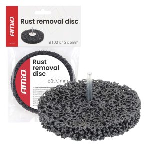 Rustrensningsskive 100x15x6mm AMIO-04927