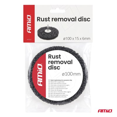 Rustrensningsskive 100x15x6mm AMIO-04927