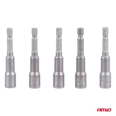 Magnetiske socketter 5el. 8×65mm AMIO-04938