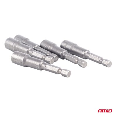Magnetiske socketter 5el. 8×65mm AMIO-04938