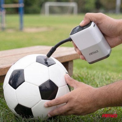 Bærbar digital cykel luftkompressor 40W USB-C AMIO-04946