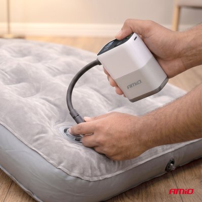 Bærbar digital cykel luftkompressor 40W USB-C AMIO-04946
