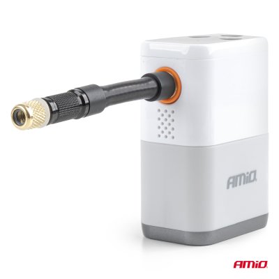 Bærbar digital cykel luftkompressor 40W USB-C AMIO-04946