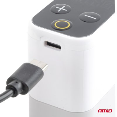 Bærbar digital cykel luftkompressor 40W USB-C AMIO-04946