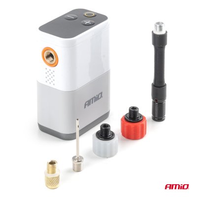 Bærbar digital cykel luftkompressor 40W USB-C AMIO-04946