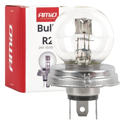 Halogenpære R2 24V 55/50W P45T AMIO-04942