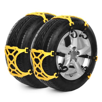 Universelle skridsikre sne d�k k�der s�t 6 stk AMIO-04947