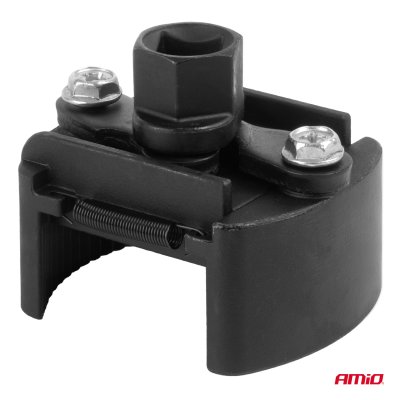 Justerbar oliefilternøgle 60–80 mm CrV AMIO-04954