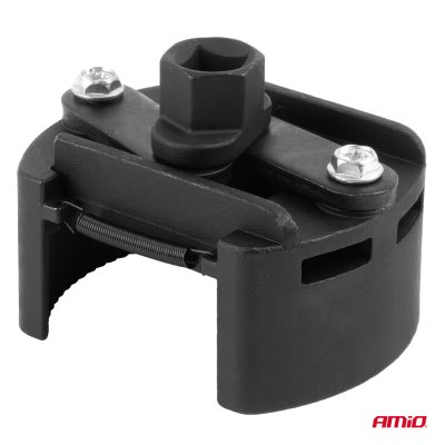 Justerbar oliefilternøgle 80–115 mm CrV AMIO-04955