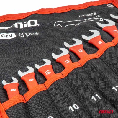 Kombinationsn�gler CRV 8-19mm 8 stk. AMIO-04978