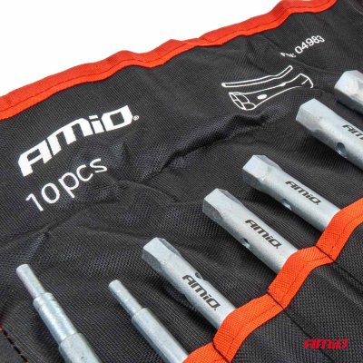 Tuberingsskruen�gle s�t 6x7 8 stk. AMIO-04983