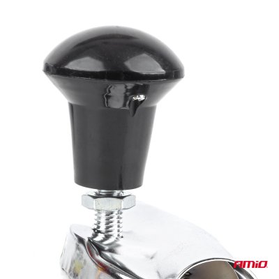 Læderrat spinneknap AMIO-04975