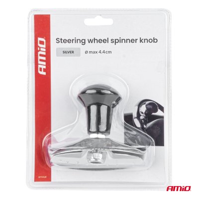 Læderrat spinneknap AMIO-04975