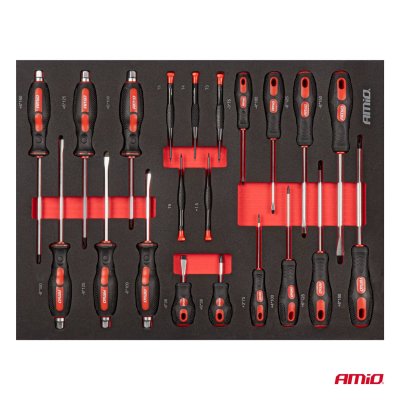 V�rkt�jsskab med 258 dele v�rkt�js�t 1080x460x890mm AMIO-04988