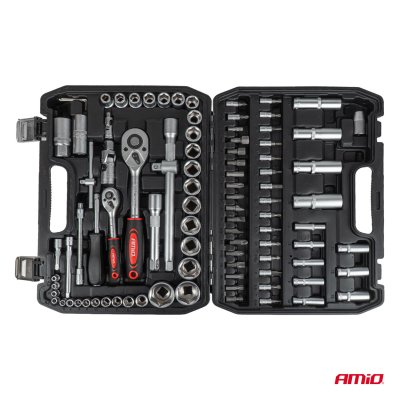 Bits og sockets s�t med klikn�gler 94 el AMIO-05018