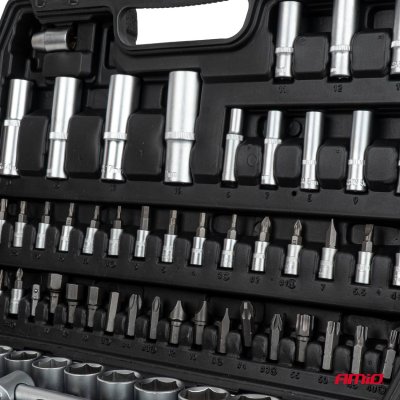 Bits og sockets s�t med klikn�gler 94 el AMIO-05018