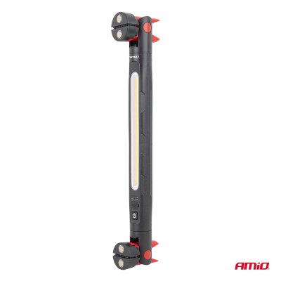 LED Inspektionslampe med magnet og klemme 4000 mAh AMIO-05024