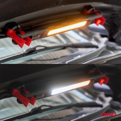 LED Inspektionslampe med magnet og klemme 4000 mAh AMIO-05024