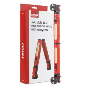 Fleksibel LED inspektionslampe med magnet 4000mAh AMIO-05025