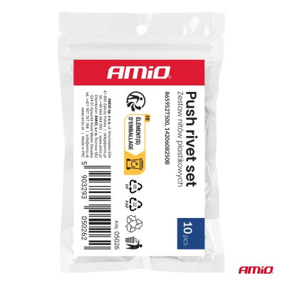 Plastiknipples�t, 10 stk. AMIO-05026