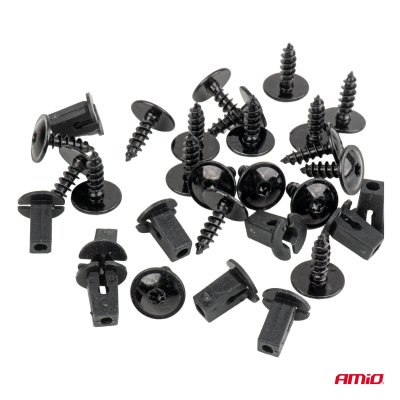 Udbredelsesm�trik og skrues�t ⌀ 12/4 mm, 20 stk. AMIO-05030