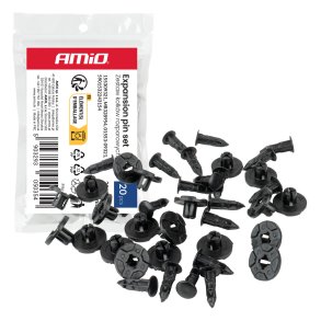 Udvidelsesklemme s�t 20 mm 19 mm 8 mm ⌀ 9 mm, 20 stk. AMIO-05035