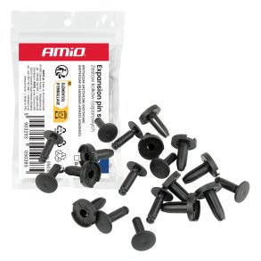 Expansion clip s�t 23.5 mm ⌀ 8 mm, 10 stk. AMIO-05038