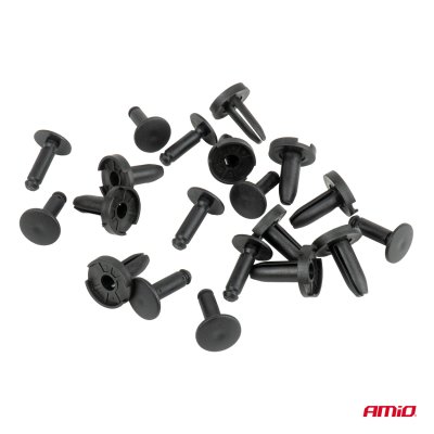 Expansion clip s�t 23.5 mm ⌀ 8 mm, 10 stk. AMIO-05038