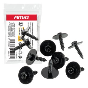 Universelt skrue- og skiver-s�t, 10 s�t AMIO-05045