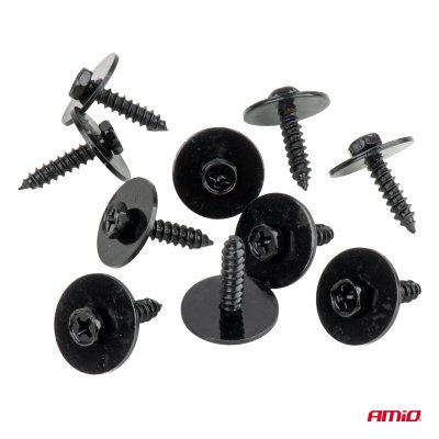 Universelt skrue- og skiver-s�t, 10 s�t AMIO-05045
