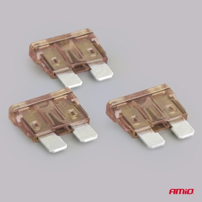 Bilbladssikringer STANDARD 3 stk 7,5A AMIO-05104