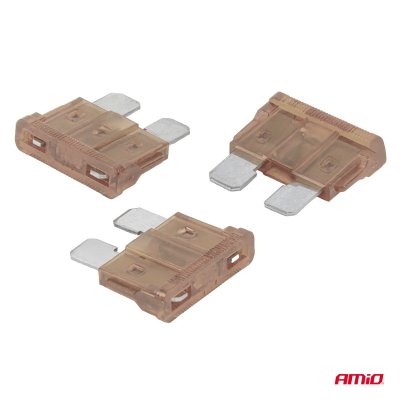Bilbladssikringer STANDARD 3 stk 7,5A AMIO-05104