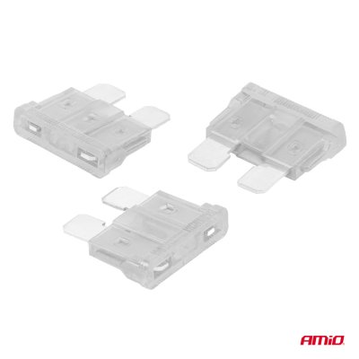 Bil blade sikringer STANDARD 3 stk 25A AMIO-05108