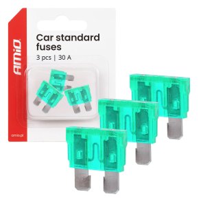 Bilbladssikringer STANDARD 3 stk 30A AMIO-05109