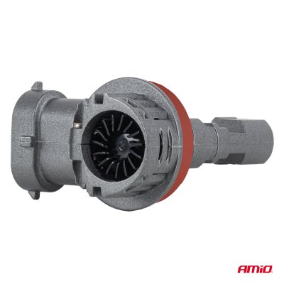 LEDr forlygter med vejgodkendelse R37 E-MARK H11 PnP FAN 18W AMIO-05120