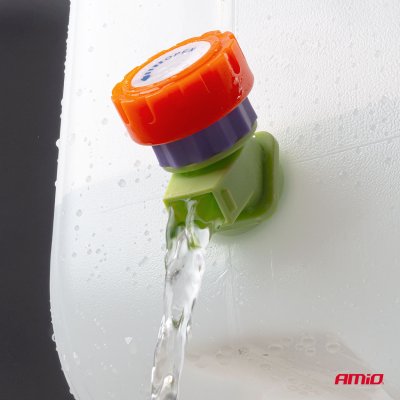 Plastik vandkanne med sæbedispenser 20L AMIO-05147