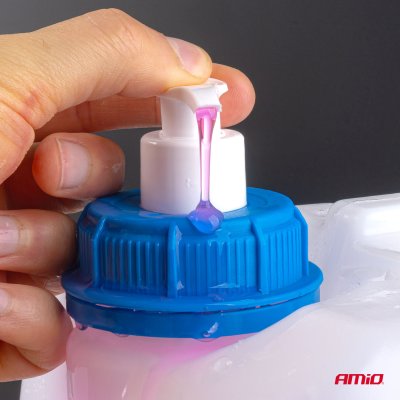 Plastik vandkanne med sæbedispenser 20L AMIO-05147