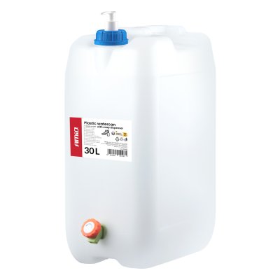 Plastikvandkande med sæbedispenser 30L AMIO-05148