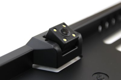 Parkeringsassistent system TFT01 FT 4,3" med CAM-402 LED 4 sensorer sort
