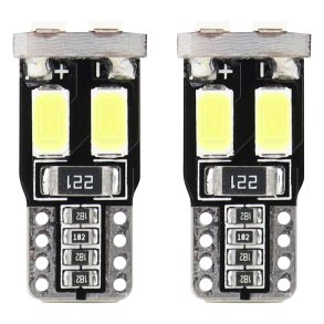 LED CANBUS 6SMD-2 5730 T10 (W5W) Hvid