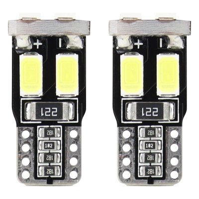 LED CANBUS 6SMD-2 5730 T10 (W5W) Hvid