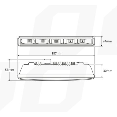 Dagskørelys DRL 501HP AMIO-01520