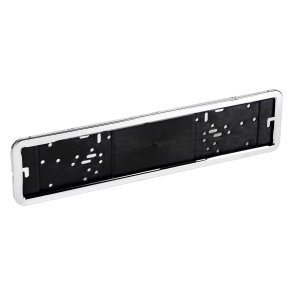 Rustfrit stål nummerpladeskilt ramme INOX LPF 001