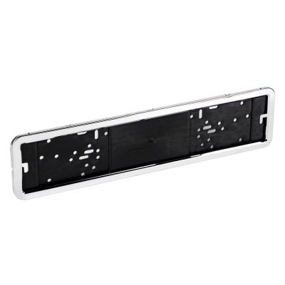 Rustfrit stål nummerpladeskilt ramme INOX LPF 001