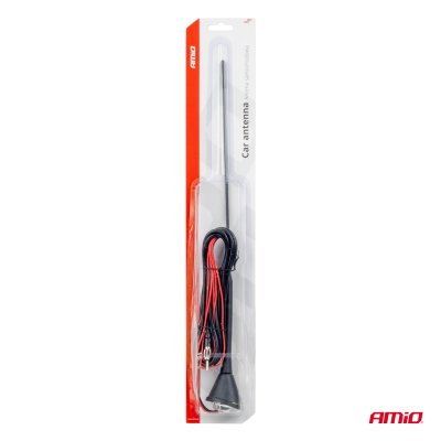 Bilantenne 40 cm med forstærker ANT08 AMIO-01511