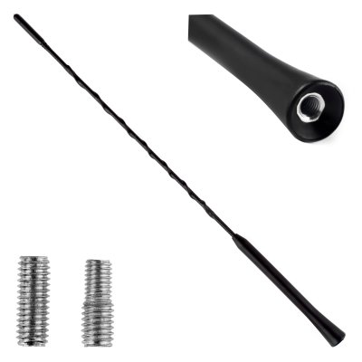 Bilantenne mast 41cm 5/6mm adapter ANTM02 AMIO-01129